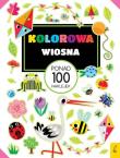 Okładka książki Ponad 100 naklejek Kolorowa wiosna