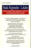 Opakowanie Studia Regionalne i Lokalne 2020/1 (79)