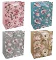 Opakowanie Torba prezentowa 18x23 pastelowe kwiaty