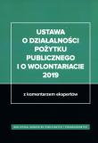 Opakowanie Ustawa o działalności pożytku publicznego i o wolontariacie 2019