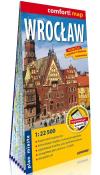 Wrocław laminowany plan miasta 1:22 500. Autor:   Praca zbiorowa. Dadada.pl Okładka książki Wrocław laminowany plan miasta 1:22 500