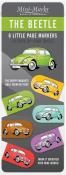 Opakowanie Zakładki magnetyczne auta - Beetle VW Garbus 6szt