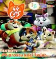 Okładka książki 44 koty. Magiczne obrazki. Po prostu koci świat