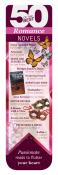 Opakowanie 50 BEST - Romance - magnetyczna zakładka do książk