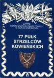 77 pułk strzelców kowieńskich. Autor: Markert Wojciech. Dadada.pl Okładka książki 77 pułk strzelców kowieńskich