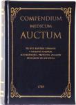 Okładka książki Compendium Medicum Auctum. To iest: krotkie zebranie i opisanie chorob ich rożności, przyczyn, znakow, sposobow do leczenia