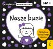 Książeczki kontrastowe. Nasze buzie. Autor: Bardos Krystyna. Dadada.pl Okładka książki Książeczki kontrastowe. Nasze buzie