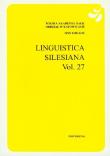 Zdjęcie produktu Linguistica Silesiana Vol. 27