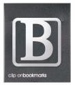 Opakowanie Metalowa zakładka - Litera B Clip-on
