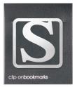 Opakowanie Metalowa zakładka - Litera S Clip-on
