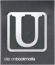 Opakowanie Metalowa zakładka - Litera U Clip-on