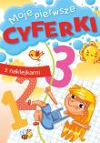 Moje pierwsze cyferki. Autor: Zofia Zabrzeska. Dadada.pl Okładka książki Moje pierwsze cyferki