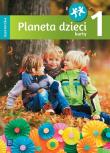 Planeta dzieci. Pięciolatek. Karty pracy cz.1 WSiP. Autor: Beata Gawrońska, Emilia Raczek. Dadada.pl Okładka książki Planeta dzieci. Pięciolatek. Karty pracy cz.1 WSiP