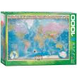 Opakowanie Puzzle 1000 Mapa świata 6000-0557