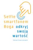 Selfie smartfonem Boga. Odkryj swoją wartość. Autor: Damian Krawczykowski. Dadada.pl Okładka książki Selfie smartfonem Boga. Odkryj swoją wartość