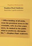 Stephen Pearl Andrews Anarchia i społeczeństwo. Autor: Modrzejewska Magdalena. Dadada.pl Okładka książki Stephen Pearl Andrews Anarchia i społeczeństwo