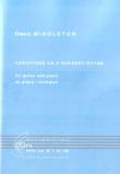 Variations on a nursery rhyme for guitar and piano. Autor: Owen Middleton. Dadada.pl Okładka książki Variations on a nursery rhyme for guitar and piano