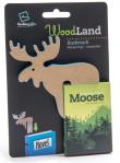 Opakowanie WoodLand Moose drewniana zakładka do książki - łoś