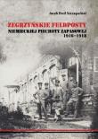 Zegrzyńskie feldposty niemieckiej piechoty zapasowej 1916-1918. Autor: Szczepański Jacek Emil. Dadada.pl Okładka książki Zegrzyńskie feldposty niemieckiej piechoty zapasowej 1916-1918