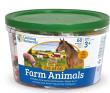 Opakowanie Zestaw 60szt- Farma, Figurki do nauki liczenia
