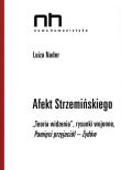 Afekt Strzemińskiego. Teoria widzenia. Autor: Nader Luiza. Dadada.pl Okładka książki Afekt Strzemińskiego. Teoria widzenia