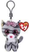 Opakowanie Beanie Boos Kiki - szary kot brelok