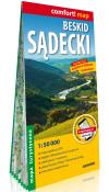 Comfort!map Beskid Sądecki 1: 50 000 laminat. Autor: praca zbiorowa. Dadada.pl Okładka książki Comfort!map Beskid Sądecki 1: 50 000 laminat