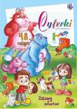 Cyferki - zabawy z potworkami. Autor: Katarzyna Fic. Dadada.pl Okładka książki Cyferki - zabawy z potworkami
