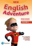 English Adventure New 3 AB wyd. roz. 2020 PEARSON. Autor: Tessa Lochowski, Anna Worrall, Anna Standish. Dadada.pl Okładka książki English Adventure New 3 AB wyd. roz. 2020 PEARSON