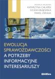 Ewolucja sprawozdawczości a potrzeby infor. .... Autor: Chłapek Katarzyna, Sylwia Krajewska, Zieniuk Paweł. Dadada.pl Okładka książki Ewolucja sprawozdawczości a potrzeby infor. ...