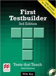 First Testbuilder 3rd Edition. Książka ucznia z kluczem + CD. Autor: Harisson Mark. Dadada.pl Okładka książki First Testbuilder 3rd Edition. Książka ucznia z kluczem + CD