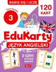 Język angielski dla klasy 3. EduKarty. Autor: Paszylk Bartłomiej. Dadada.pl Okładka książki Język angielski dla klasy 3. EduKarty