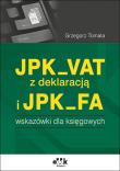 JPK_VAT z deklaracją i JPK_FA /PGK1383. Autor: Tomala Grzegorz. Dadada.pl Okładka książki JPK_VAT z deklaracją i JPK_FA /PGK1383
