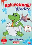 Okładka książki Kolorowanka wodna Dinozaury