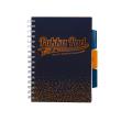Opakowanie Kołozeszyt Pukka Pad A5 Project Book Blush granatowy, kratka