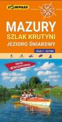Okładka książki Mapa turystyczna - Mazury 1:60 000 laminat w.2020