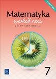 Matematyka wokół nas podręcznik dla klasy 7 szkoły podstawowej 177760. Autor: Drążek Anna, Duvnjak Ewa, Kokiernak-Jurkiewicz Ewa. Dadada.pl Okładka książki Matematyka wokół nas podręcznik dla klasy 7 szkoły podstawowej 177760