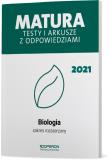 Matura 2021 Biologia testy i arkusze zakres rozszerzony. Autor: Michalik Joanna, Roksana Skrzycka. Dadada.pl Okładka książki Matura 2021 Biologia testy i arkusze zakres rozszerzony