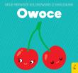 MOJE KOLOROWANKI Z NAKLEJKAMI OWOCE. Autor: Opracowanie zbiorowe. Dadada.pl Okładka książki MOJE KOLOROWANKI Z NAKLEJKAMI OWOCE