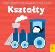 MOJE PIERWSZE KOLOROWANKI Z NAKLEJKAMI KSZTAŁTY. Autor: Opracowanie zbiorowe. Dadada.pl Okładka książki MOJE PIERWSZE KOLOROWANKI Z NAKLEJKAMI KSZTAŁTY