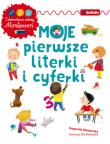 Moje pierwsze literki i cyferki z elementami metody Montessori. Autor: Zdrojewska Bogumiła. Dadada.pl Okładka książki Moje pierwsze literki i cyferki z elementami metody Montessori