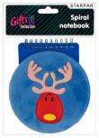 Opakowanie Notes na spirali Renifer
