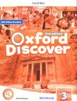 Oxford Discover 3 WB + online practice w.2020. Autor: Elise Pritchard. Dadada.pl Okładka książki Oxford Discover 3 WB + online practice w.2020