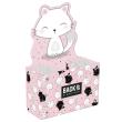 Opakowanie Pojemnik na przybory szkolne backup 3 a 35 kotki różowy