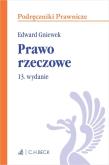 Prawo rzeczowe Podręczniki Prawnicze. Autor: Edward Gniewek. Dadada.pl Okładka książki Prawo rzeczowe Podręczniki Prawnicze