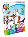 Okładka książki Przygoda z kolorami - w zagrodzie - kolorowanka z wierszykami
