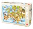 Opakowanie Puzzle 1000 Humorystyczna mapa Europy