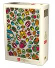 Opakowanie Puzzle 1000 Natura - Kolorowe owady