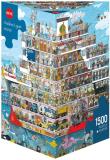 Opakowanie Puzzle 1500 Statek (Puzzle+plakat), Lyon