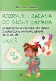 Rozrywki i zadania do głowy łamania...CZ,DŻ cz.2. Autor: Sawicka Barbara. Dadada.pl Okładka książki Rozrywki i zadania do głowy łamania...CZ,DŻ cz.2
